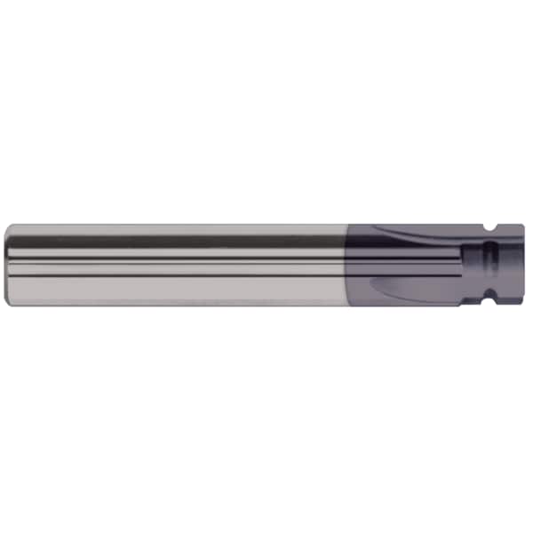 Concave Radius End Mill, 0.2500" (1/4), Radius: 1/64"